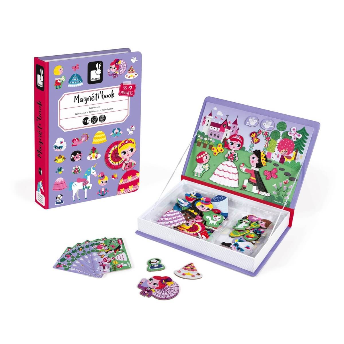 Magnetic Set - Princesses (55 pcs)