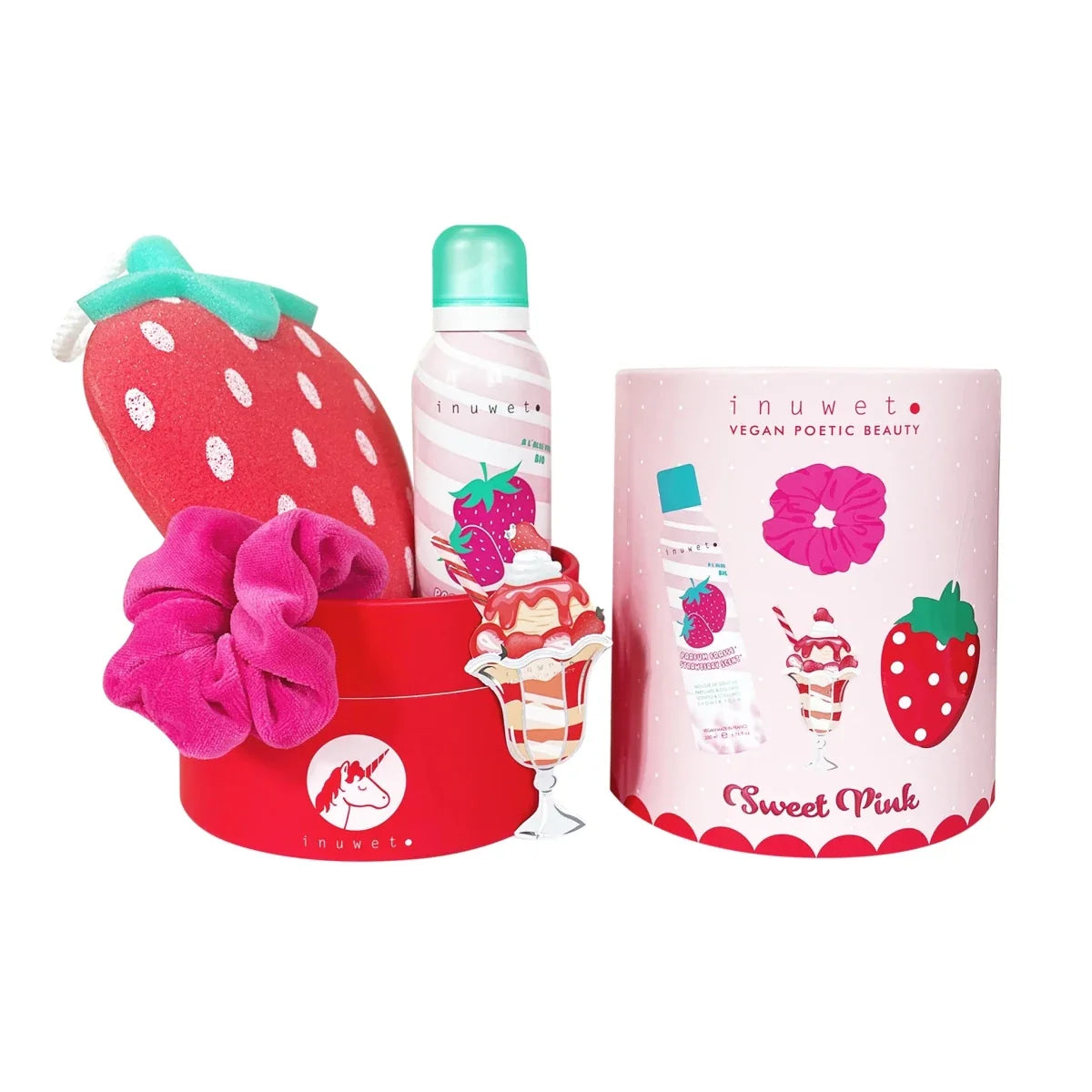 Shower Foam and Accessories Set - Fun Bath Box