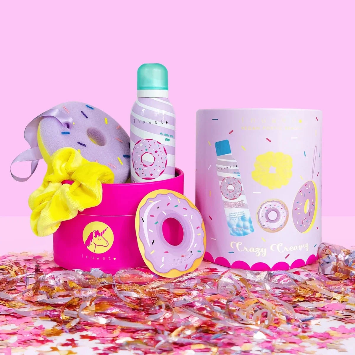 Shower Foam and Accessories Set - Fun Bath Box