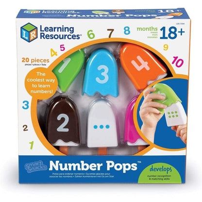 Smart Snacks - Numbered Popsicles
