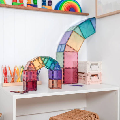 Magnetic Construction - Pastel Starter Kit (64 pcs)