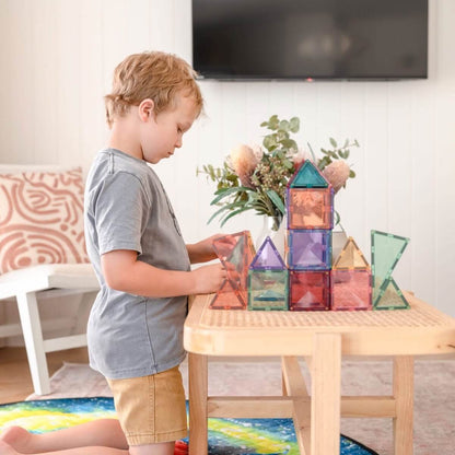 Magnetic Construction - Pastel Starter Kit (64 pcs)