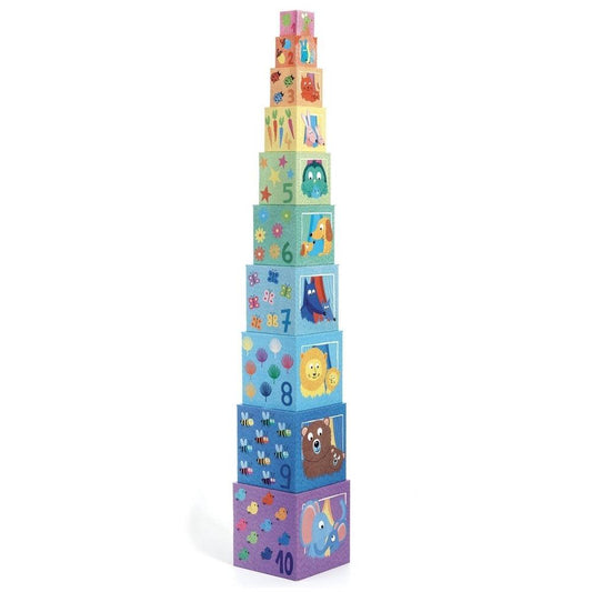 Rainbow Stacking Cubes