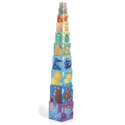 Rainbow Stacking Cubes