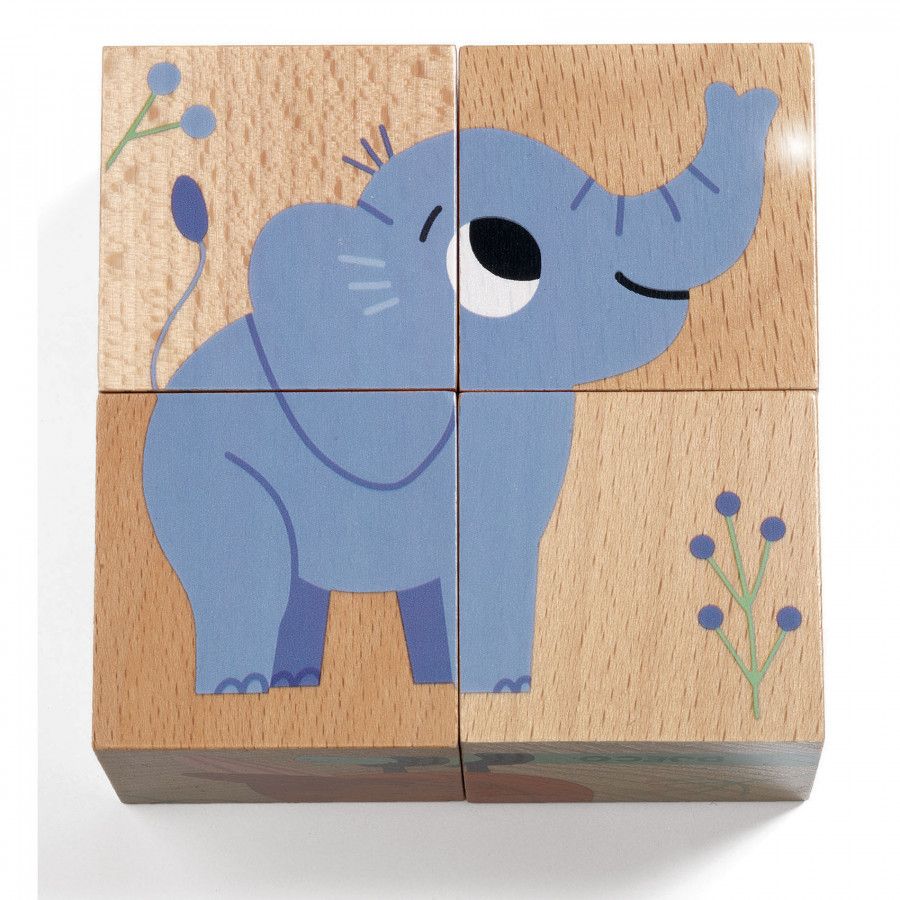 Wild & Co Wooden Cubes