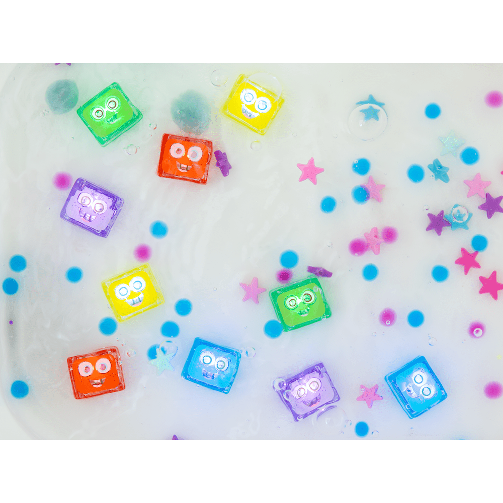 Glo Pals Light-Up Bath Cubes (Pack of 4)