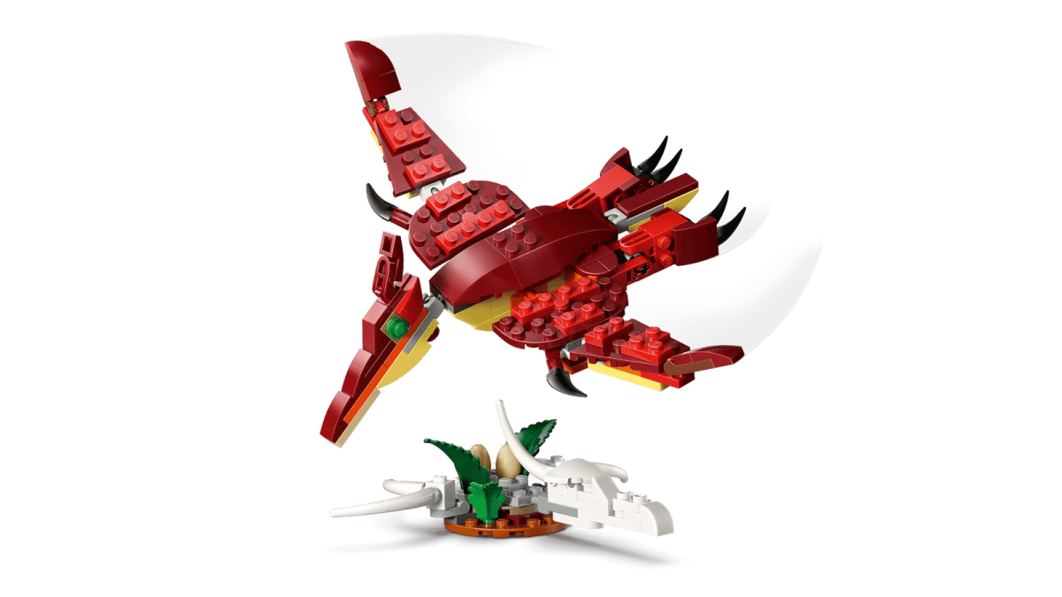 Ferocious Dinosaur 3-in-1 - LEGO Creator (283 pcs)