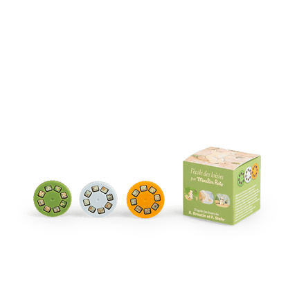 3 Discs for École des Loisirs Story Lamp
