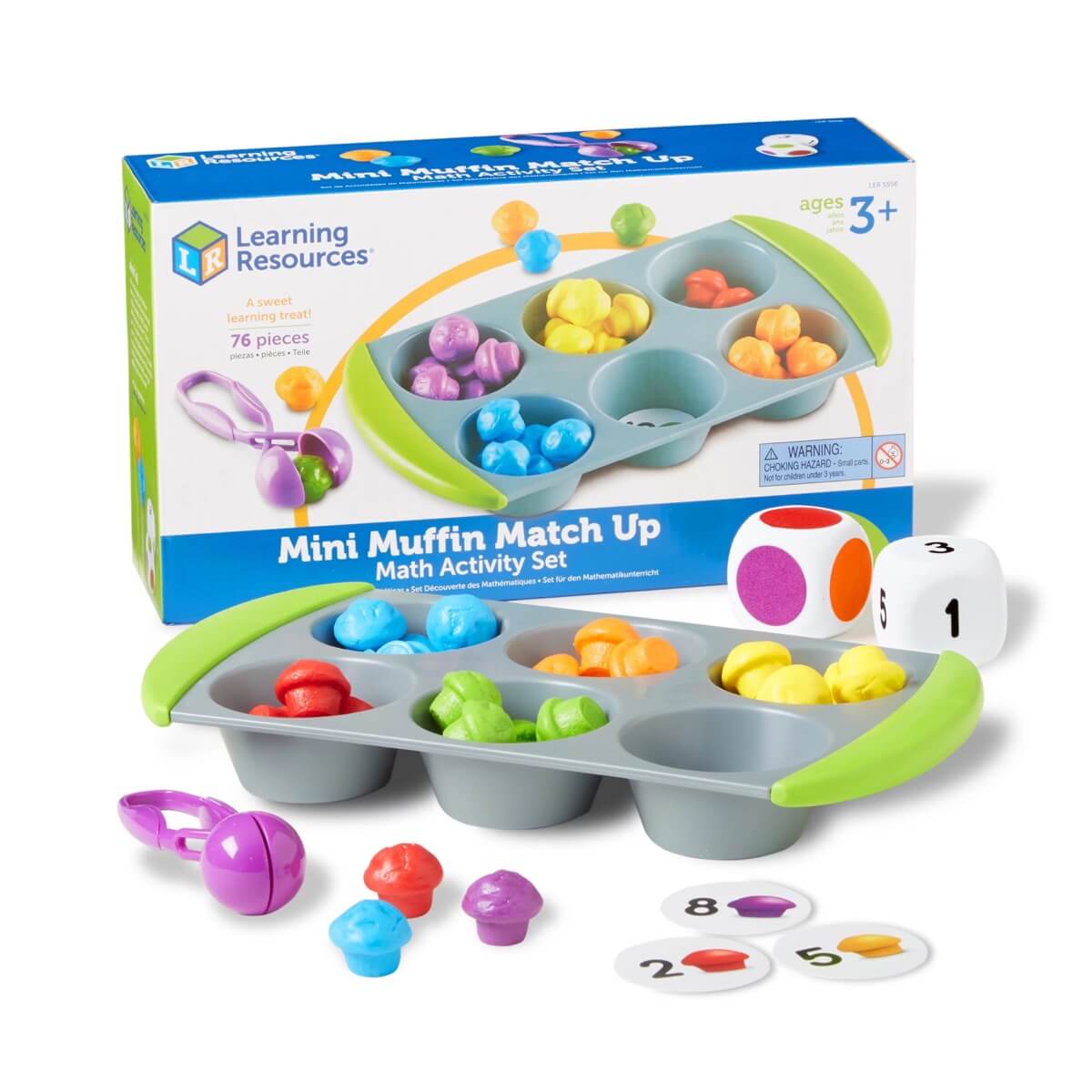 Mini Muffin Match Up Math Activity Set