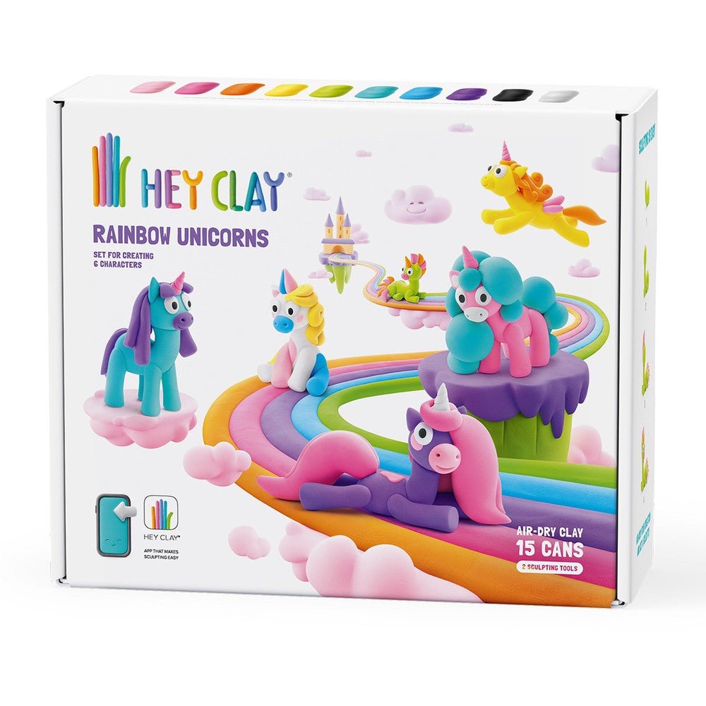 Clay Set - Rainbow Unicorns
