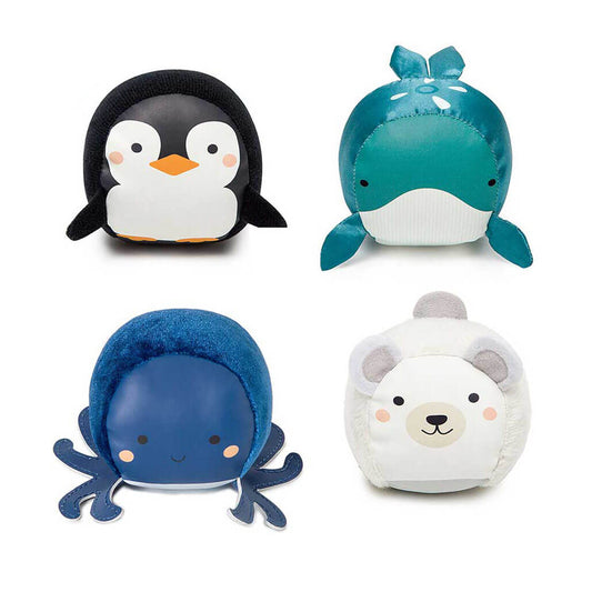 Doodballs 4-Ball Plush Set - Ocean