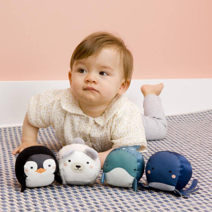 Doodballs 4-Ball Plush Set - Ocean