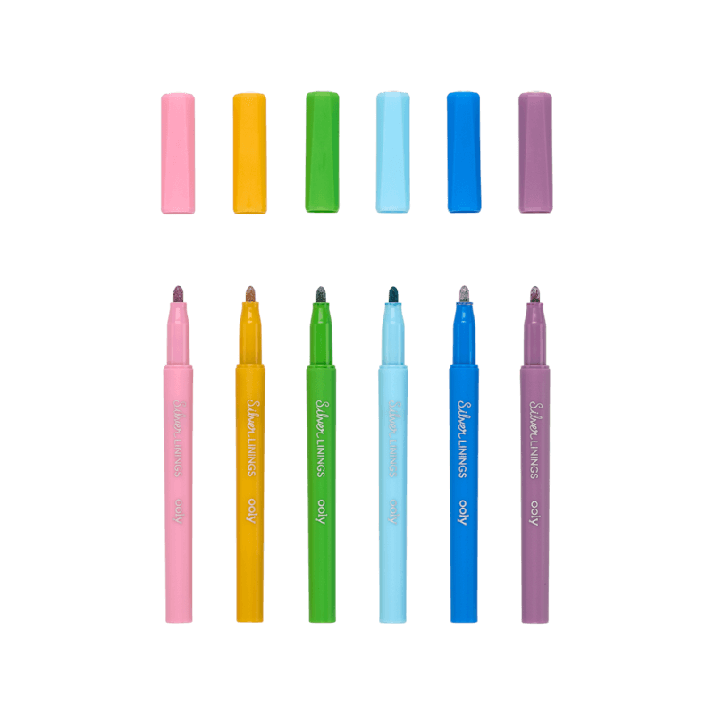 Silver Linings 6 Outline Marker Set