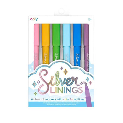 Silver Linings 6 Outline Marker Set