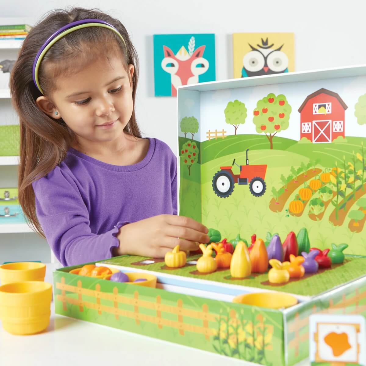 Veggie Farm Sorting Set
