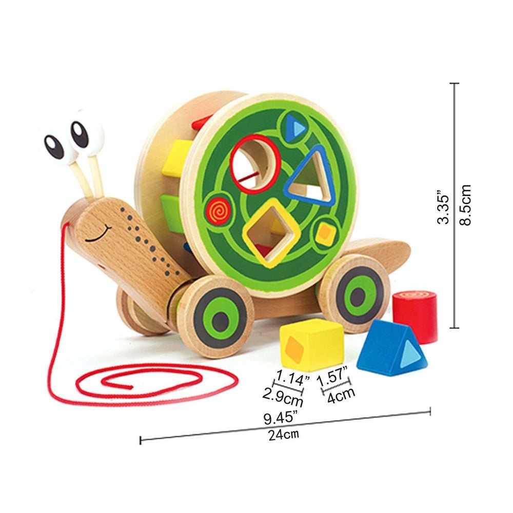 Pull-Along Snail