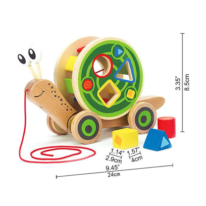 Pull-Along Snail