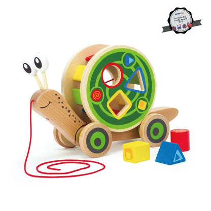 Pull-Along Snail