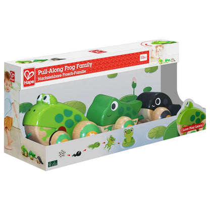 Pull-Along Frog Family