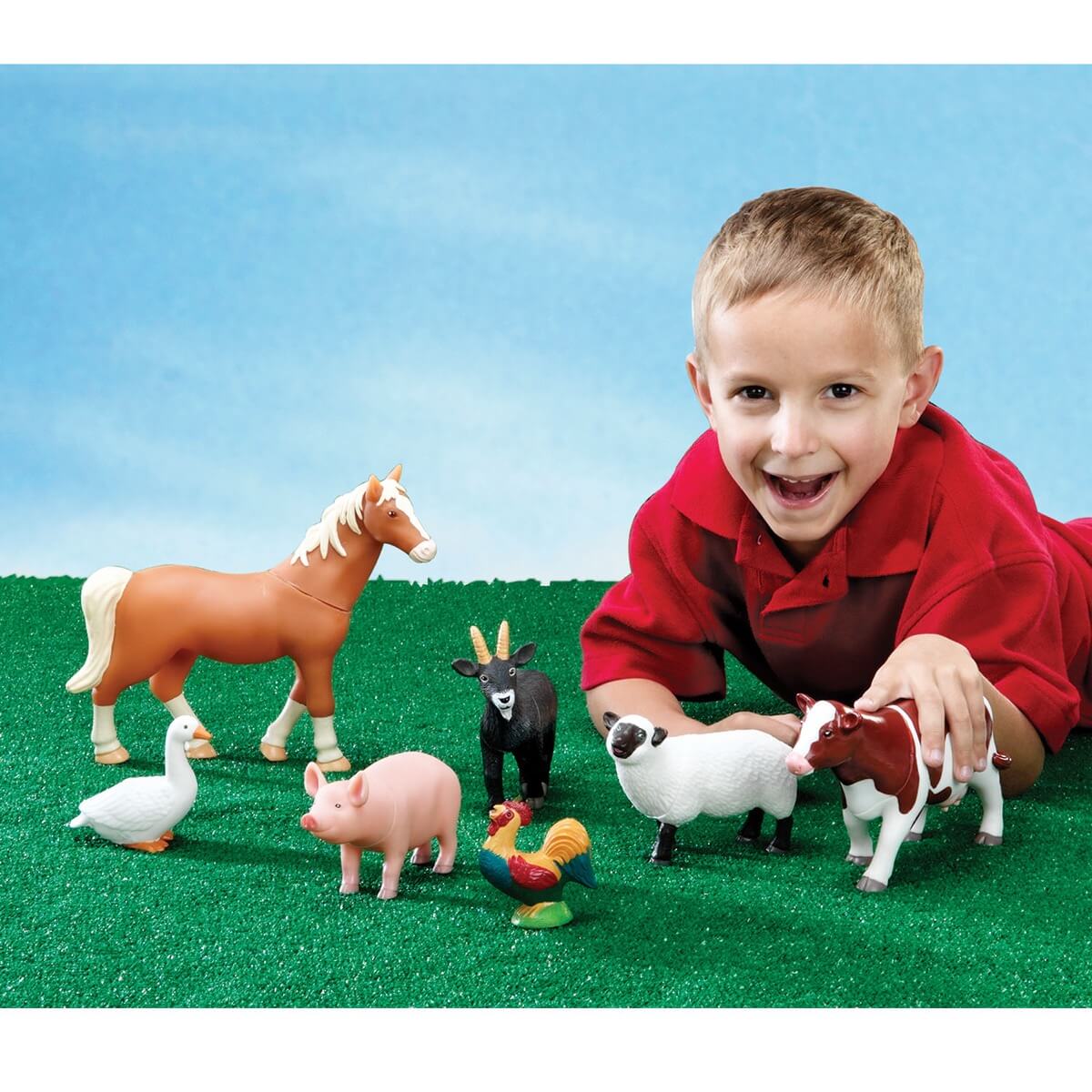 Jumbo Farm Animal Figurines