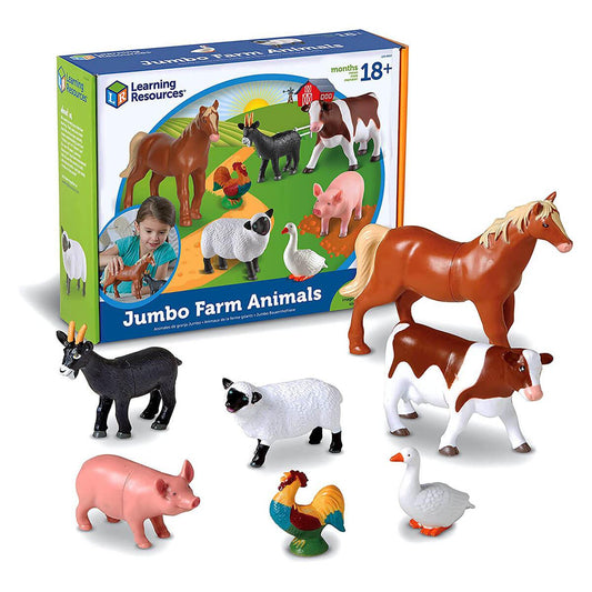 Jumbo Farm Animal Figurines