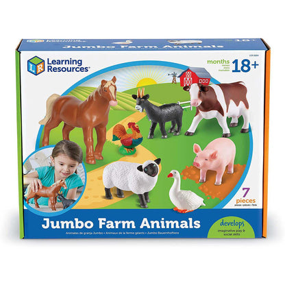 Jumbo Farm Animal Figurines