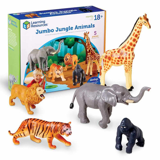 Jumbo Jungle Animal Figurines