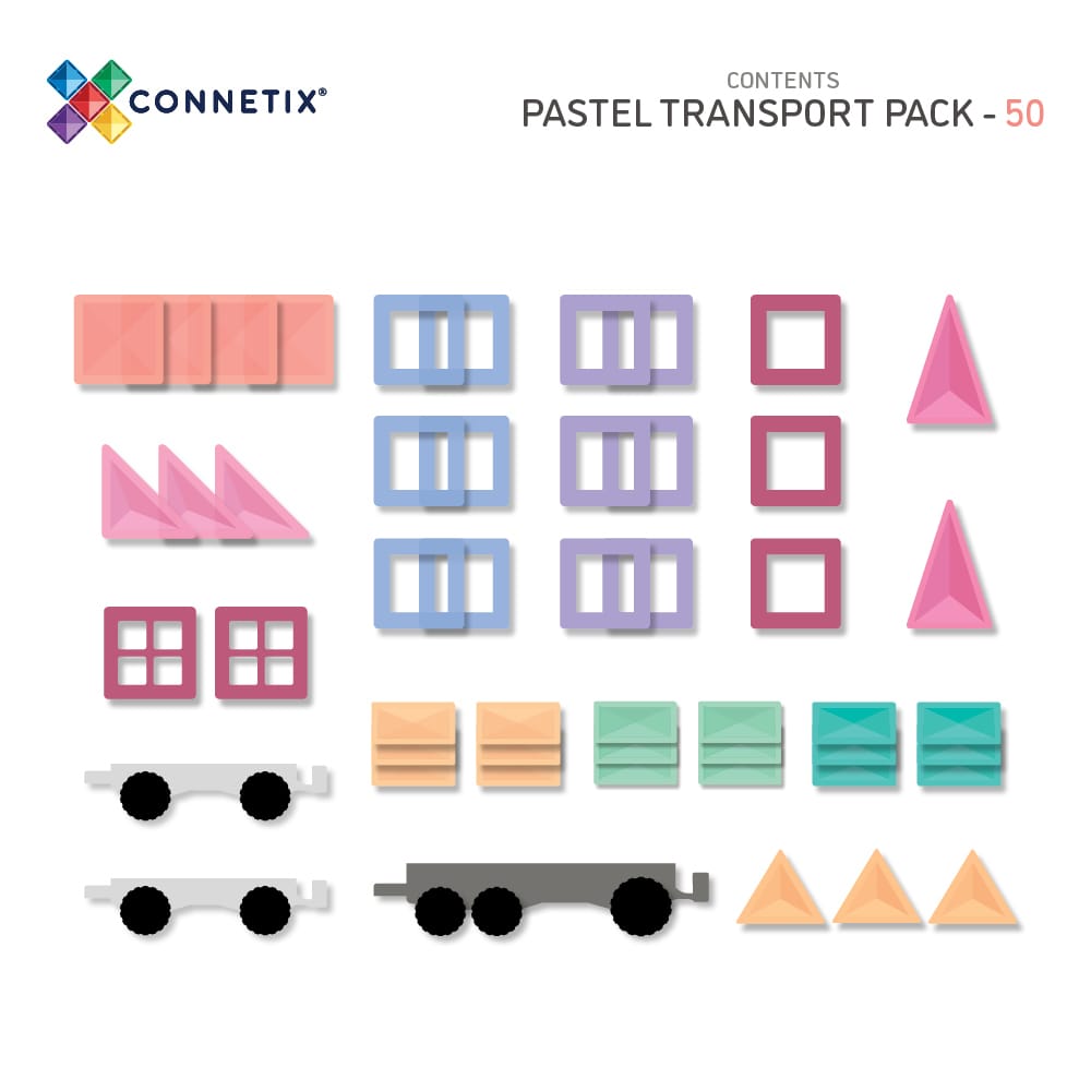 Pastel Transport Pack (50 pcs)