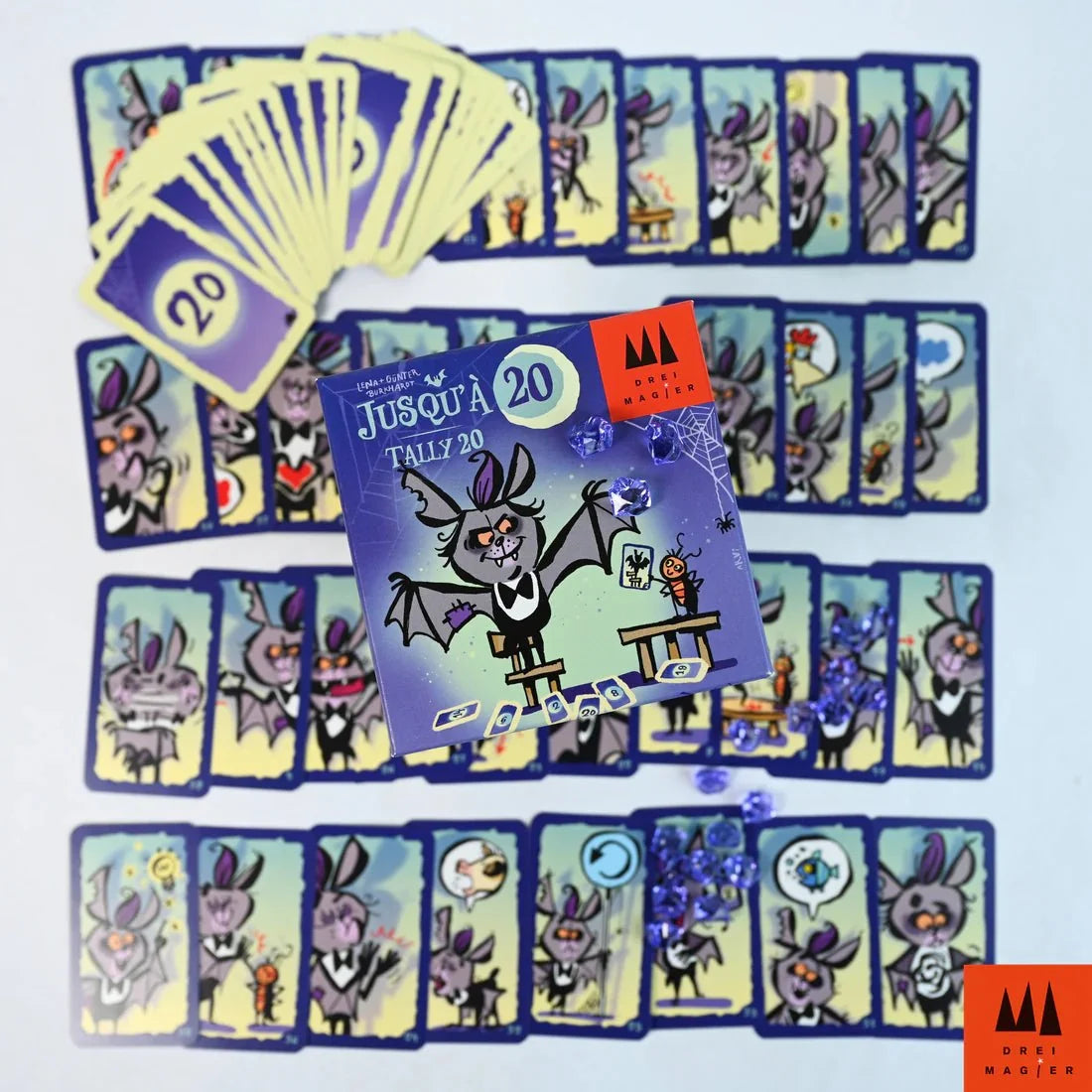 Tally 20 Card Game - Drei Magier