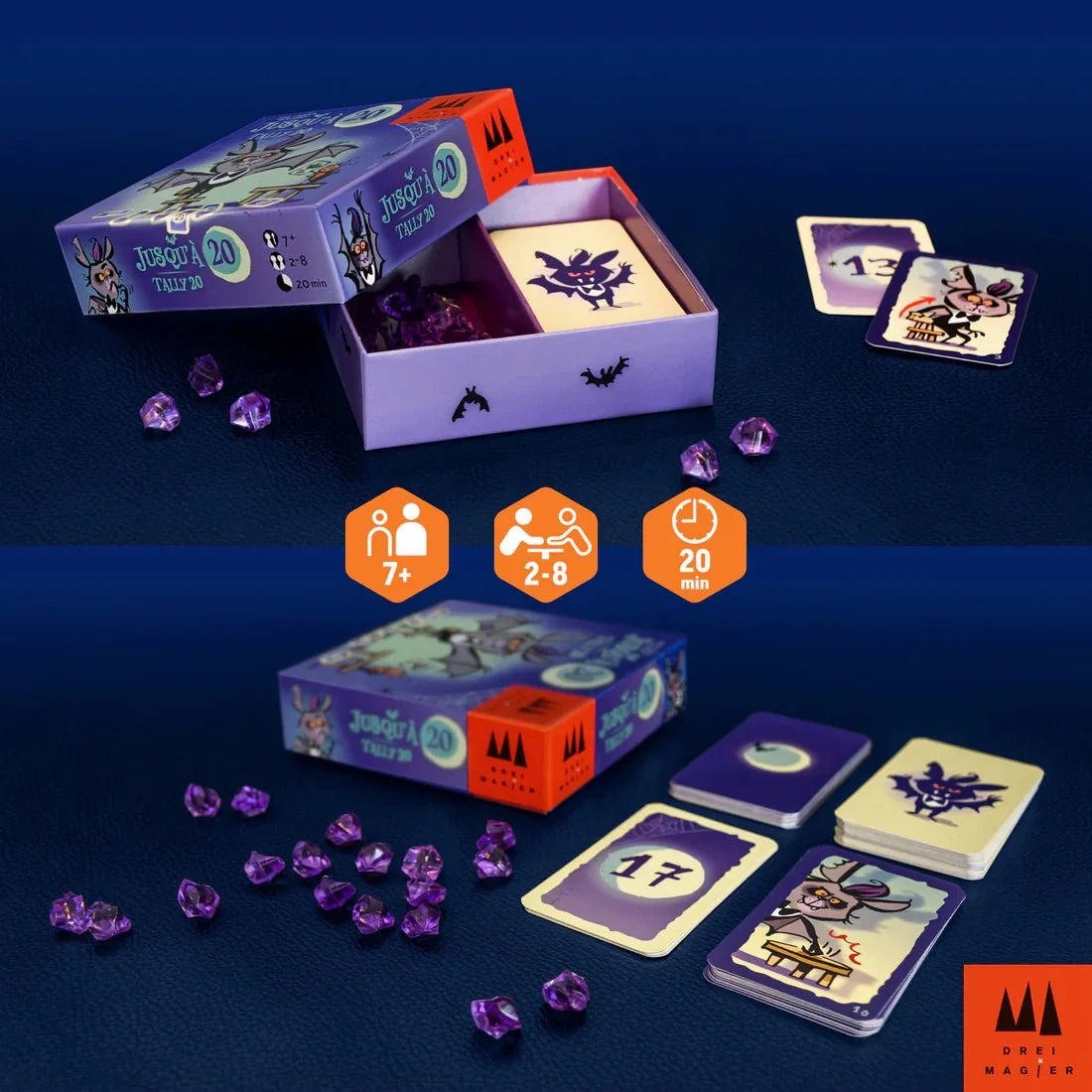 Tally 20 Card Game - Drei Magier
