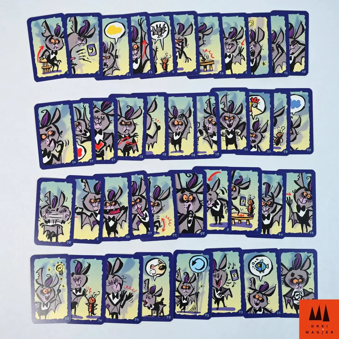 Tally 20 Card Game - Drei Magier