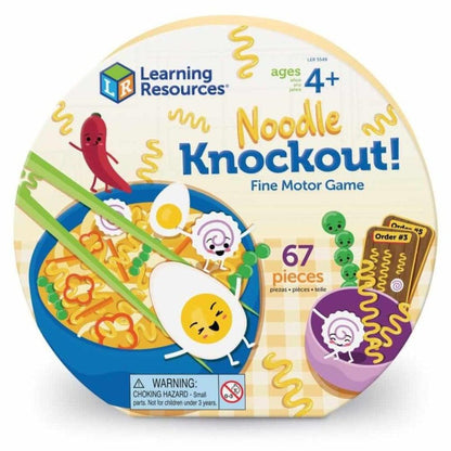 Ramen Noodle Knockout Fine Motor Game