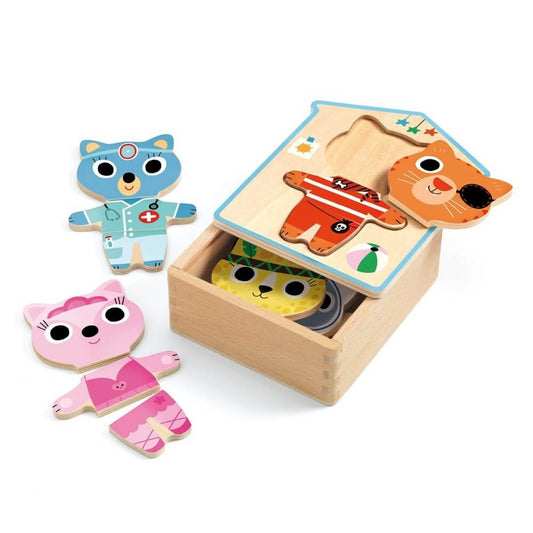Dressup Mix Inset Puzzle