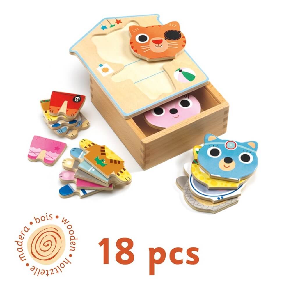 Dressup Mix Inset Puzzle