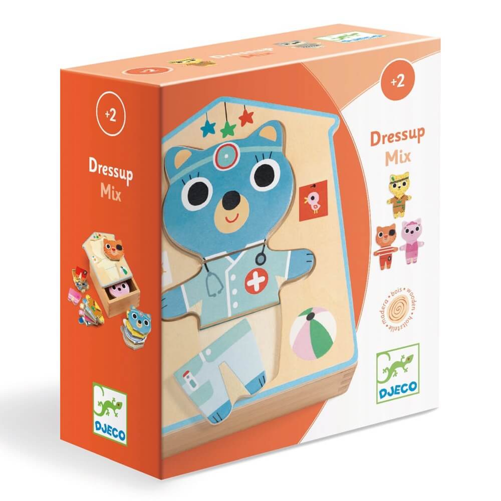 Dressup Mix Inset Puzzle