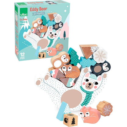 Eddy the Bear Balance Stacking Game