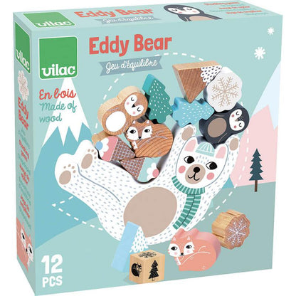 Eddy the Bear Balance Stacking Game