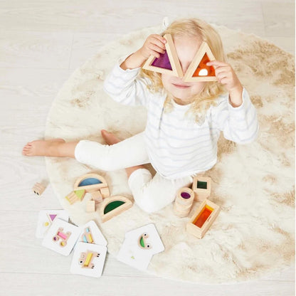 Translucent Blocks Sensory Game