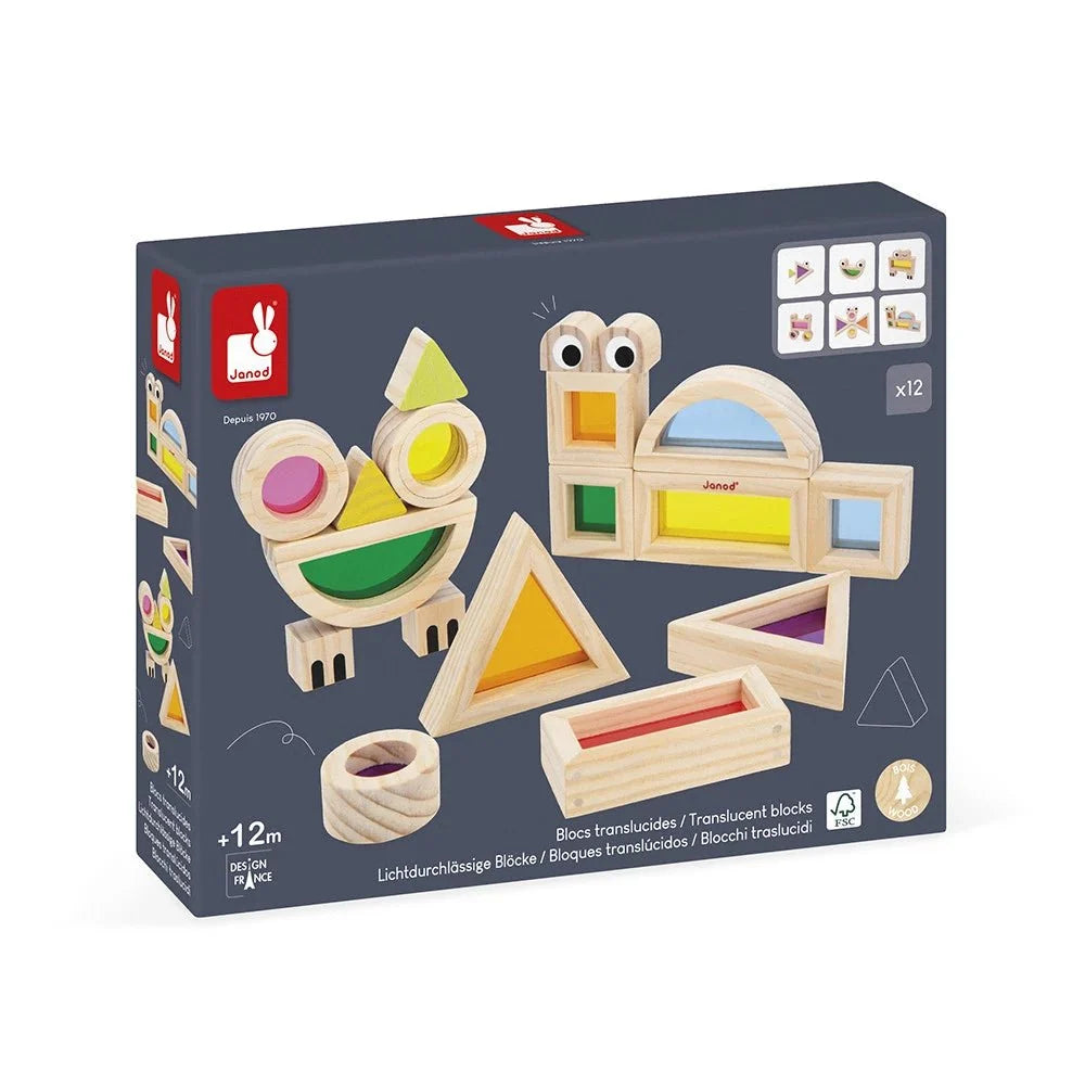 Translucent Blocks Sensory Game