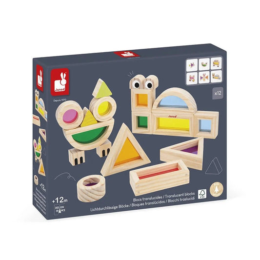 Translucent Blocks Sensory Game