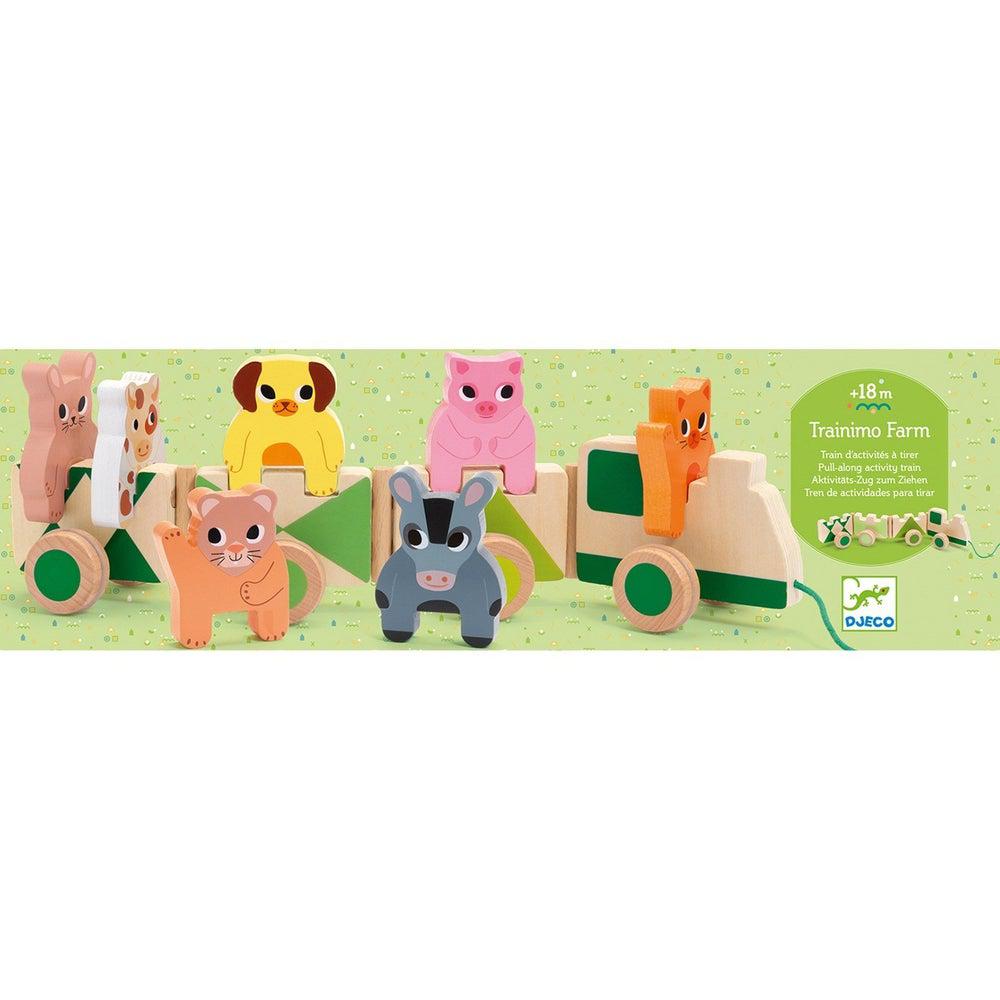 Pull-Along Toy - Farm Trainimo