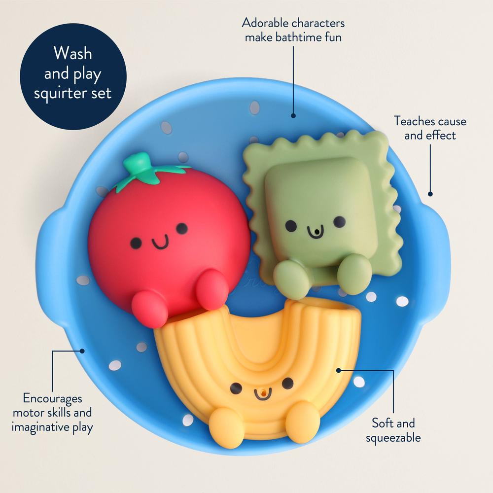Bath Toy - Pasta Itzy Splash Pals