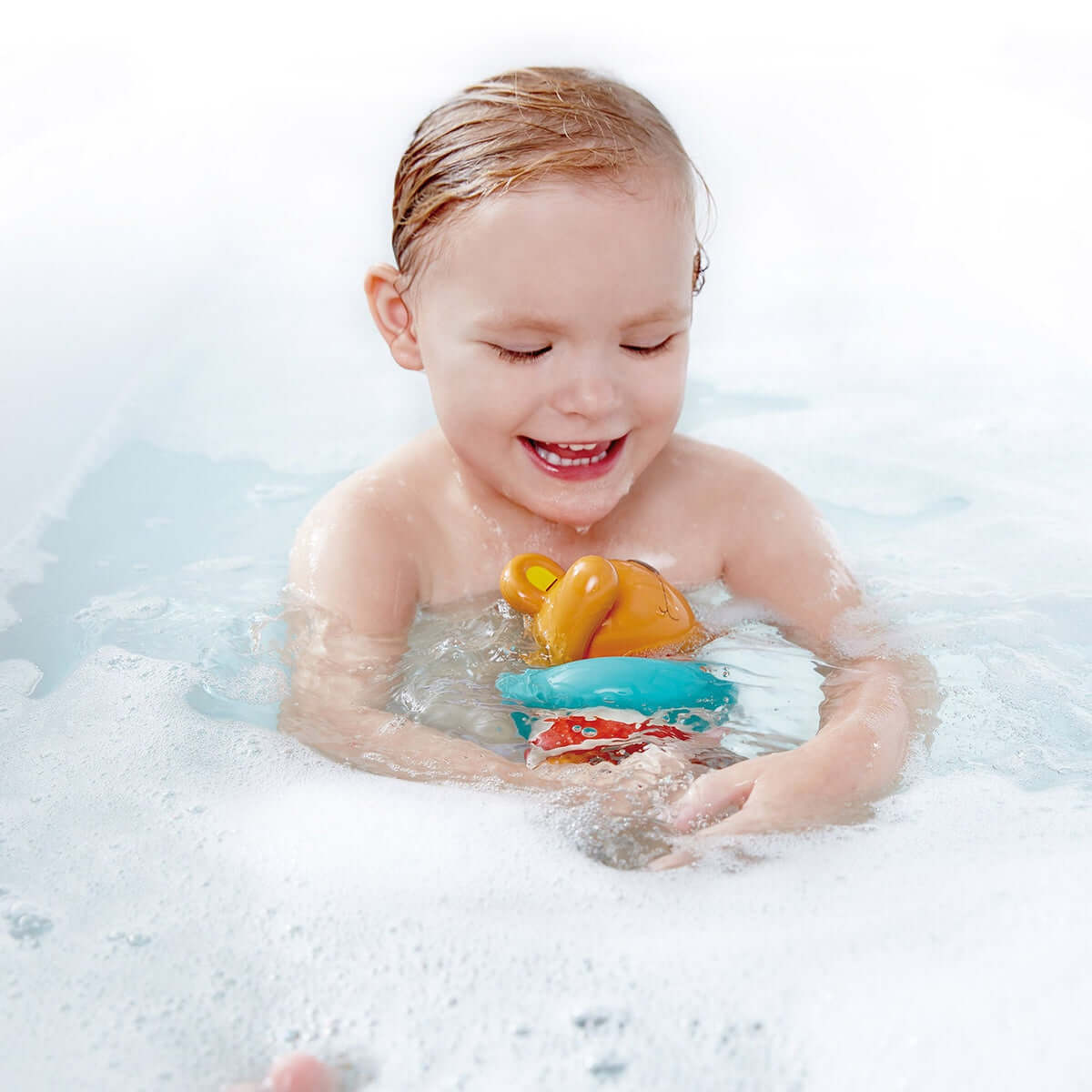 Bath Toy - Teddy and His Float