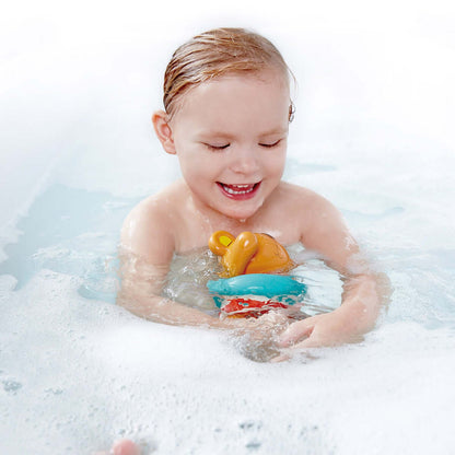 Bath Toy - Teddy and His Float