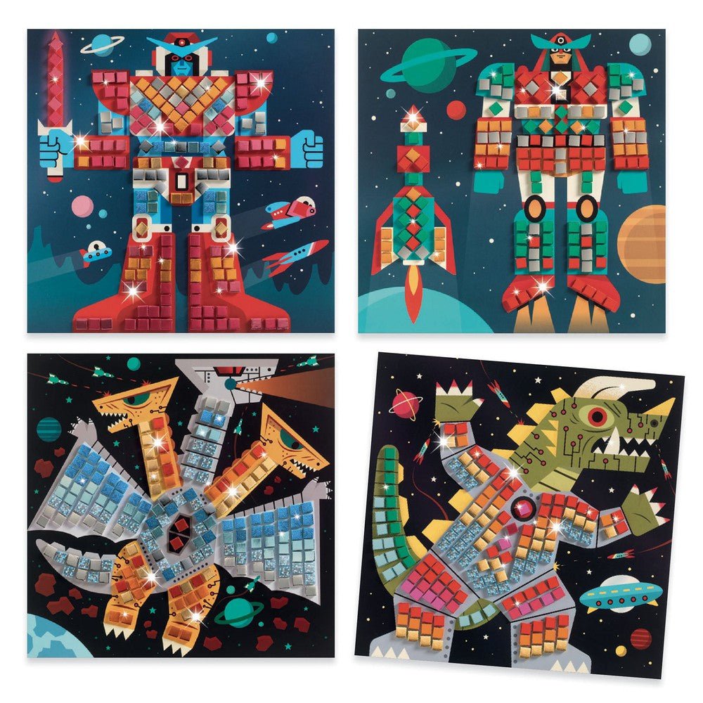 Space Battle Mosaic Kit - Create Your Own Intergalactic Battles