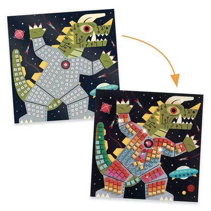 Space Battle Mosaic Kit - Create Your Own Intergalactic Battles