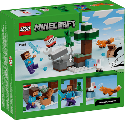 LEGO Minecraft Steve's Taiga Adventure - Building Set 6+