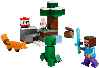 LEGO Minecraft Steve's Taiga Adventure - Building Set 6+