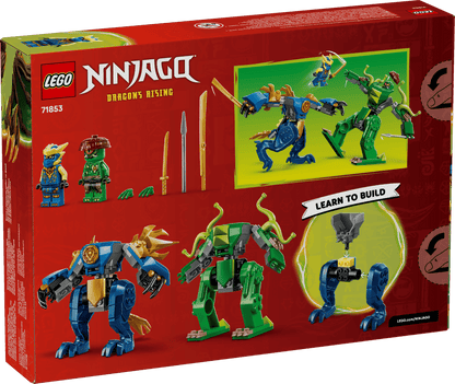 LEGO NINJAGO Jay's Dragon Robot Battle - Ninja Building Set 4+