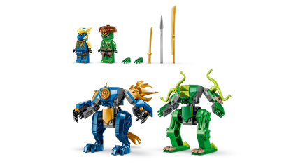LEGO NINJAGO Jay's Dragon Robot Battle - Ninja Building Set 4+